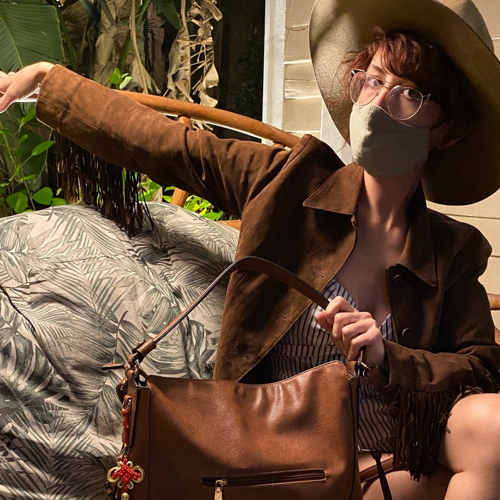 Vintage Suede brown Ralph Lauren blazer